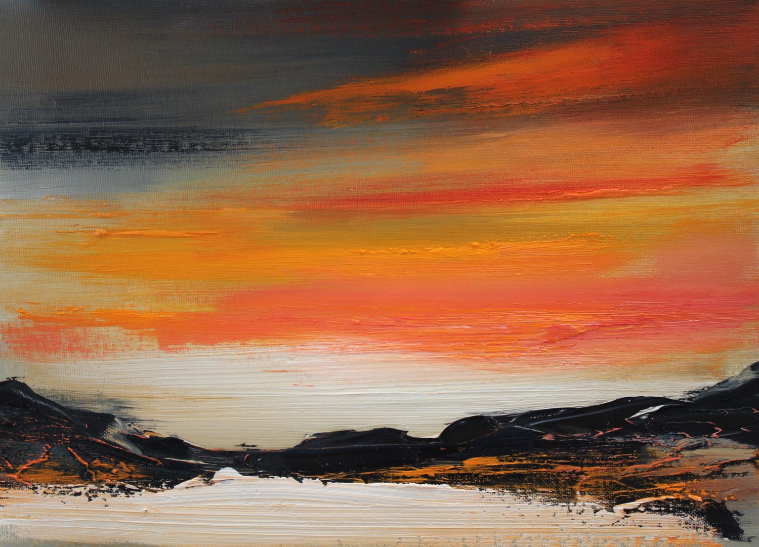 'Illuminated by the Sunset' by artist Rosanne Barr